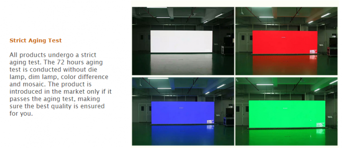 Plakatwerbung P16 führte Bildschirm RGB-Rollen-Festeinbau
