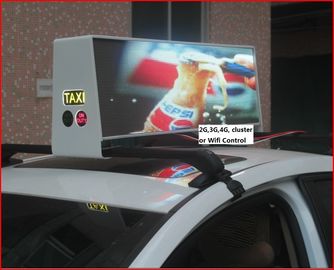 China Anschlagtafel-Taxi 12V Digital führte Schirm, Acrylabdeckung Aluminiumfeld-kleine geführte Anzeige fournisseur