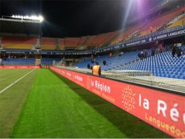 China Stadions-Umkreis geführte Anzeige P10 RGB, hohe Helligkeit IP65 führte Stadions-Anzeige fournisseur