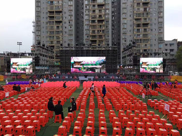 China Geführte Schirm-Miete des schwarzen Gesichts-SMD1921 im Freien, hochauflösende geführte Mietanzeige usine