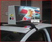 Anschlagtafel-Taxi 12V Digital führte Schirm, Acrylabdeckung Aluminiumfeld-kleine geführte Anzeige