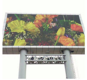 China LED-Plakatwerbungs-Rollen-Bildschirm-Fernbedienung P6 SMD3535 auf Gebäude usine